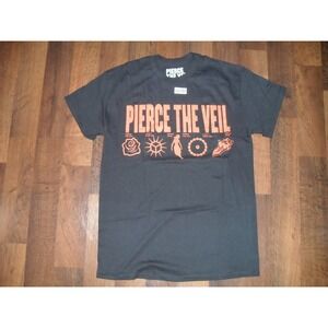 Pierce The Veil T Shirt Mens Medium Black Graphic‎ Band Tee 2025 Screamo Emo